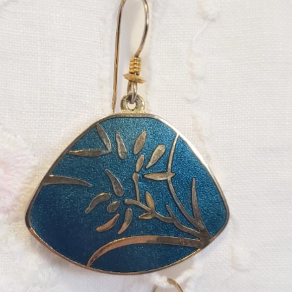 Roccoco Vintage dangle earrings - Picture 2 of 6